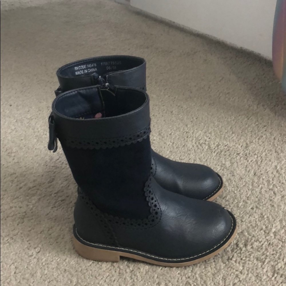 Navy Blue Toddler Primark Boots